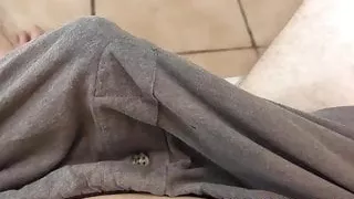 OMG you came in your pants then AGAIN in my pussy!!