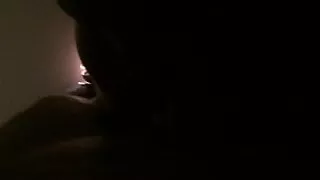 Bella blowing me on a random Tuesday night