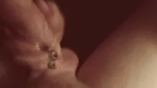 Sucking after taking a load in her mouth