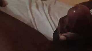 Stroking that oink head to cumshot