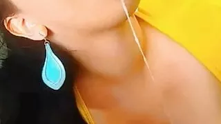 Big boobs girl sloppy deepthroat dildo fuck and fisting