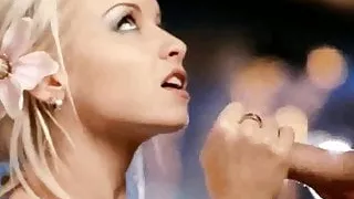 Blonde Goddess Blowjob
