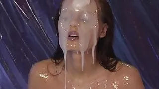 Queeny Love Facial Splosh Cum Sperma by Goldfinger2000