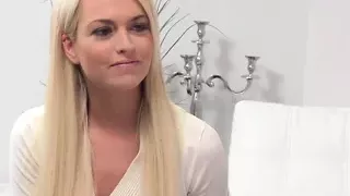 FemaleAgent Seriously sexy shy blonde creates hot casting