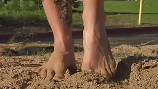 Renee's hot oily feet n soles