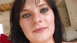 Double cum load for this double breasted queen