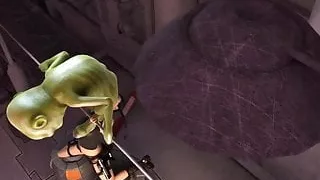 LAURA CRAFT vs ALIEN