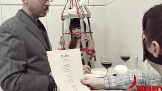 Asian Marica Hase gets brutal anal degradation and bondage