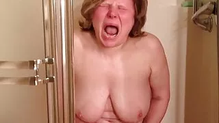 Marie cums soooo hard in the shower