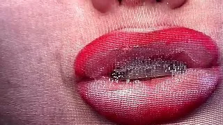 Luda black nylon mask