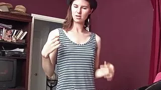 Hairy lover Kiyoko gives a sexy interview