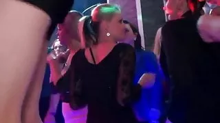 Euro amateur party bitches dancing