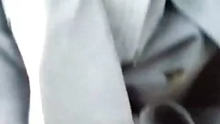 Shes persuaded to show panties and tits