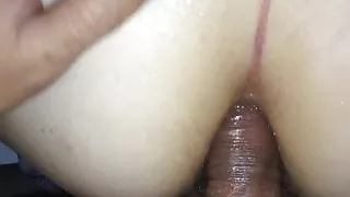Anal creampie