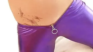 Horny bitch can&#039;t get enough of her wet pussy