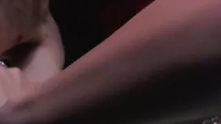 Real housewife drinking a load of cum