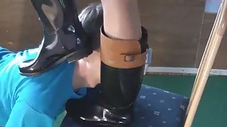 Slave for Booted Girl