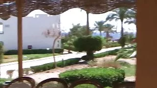 Sex on vacation in exotic country