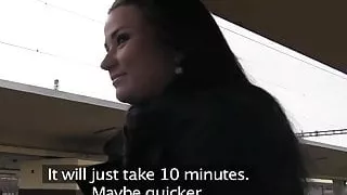 HornyAgent Olivia suck and fuck me or pay the fine