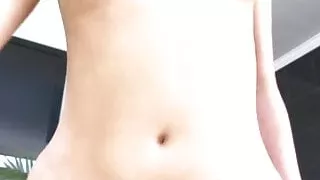 Horny cheerleader seduces hunky guy to bang her