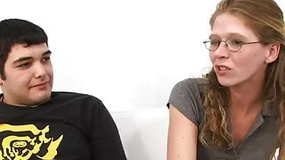 Boy watches his girl get fucked by a fit black hunk