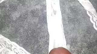 Cumming in wifes friends white thong