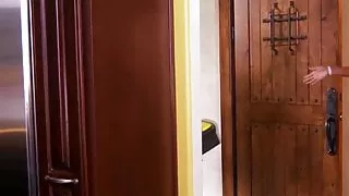 Rilynn Rae doggystyle fun in the kitchen