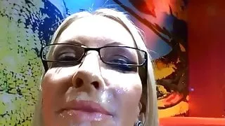 blonde pov facial