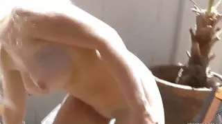 Busty college girl Sammie Spades is sucking some dick