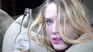 Beautiful Blonde Tries Porn