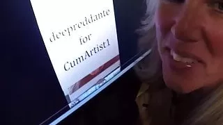 CumArtist1 answer to my tribute