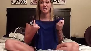 Take off your boxers and put on my panties