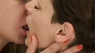 Lesbea Milf with huge natural boobs has soft warm vagina