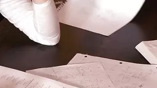 Dreamy young lesbians in sixtynine affair