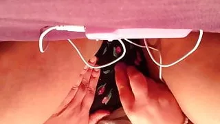 Bedtime play...Vibrabullet fun