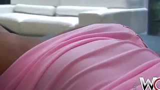 WCP CLUB Busty Ebony babe Creampie by big black dick