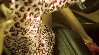 Cameron Diaz Humping the car