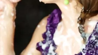 Mona Lee loosing control at gloryhole