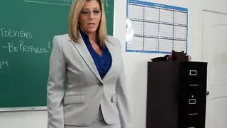 MILF Teacher Sara Jay fuck student