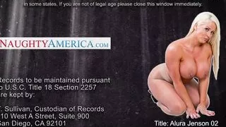 Superb babe in pantyhose Alura Jenson fuck