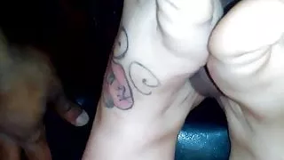 footjob by Wife