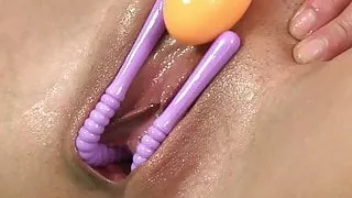 Firstime girl is no longer shy as she fucks a toy
