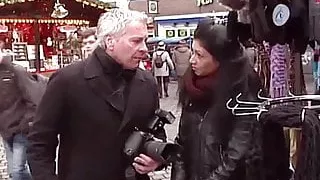 StreetFlirts.com fake casting agent gets blowjob