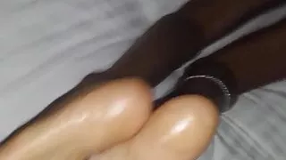 Oiled Soles Footjob