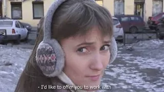 tricky agent - assfucked with her boyfriend  downstairs