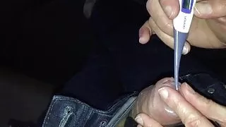 Milf surprise me part 2. peehole and foreskin play. No cum.