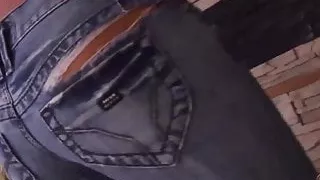 These tight jeans make my 18yo ass look amazing