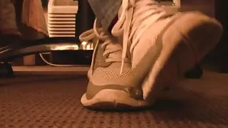Nike Free sneaker fondling hand crushing Full Vid