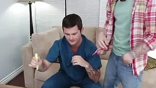 Horny gays fucking hard