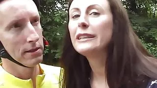 Euro english milf in stockings anal fuck